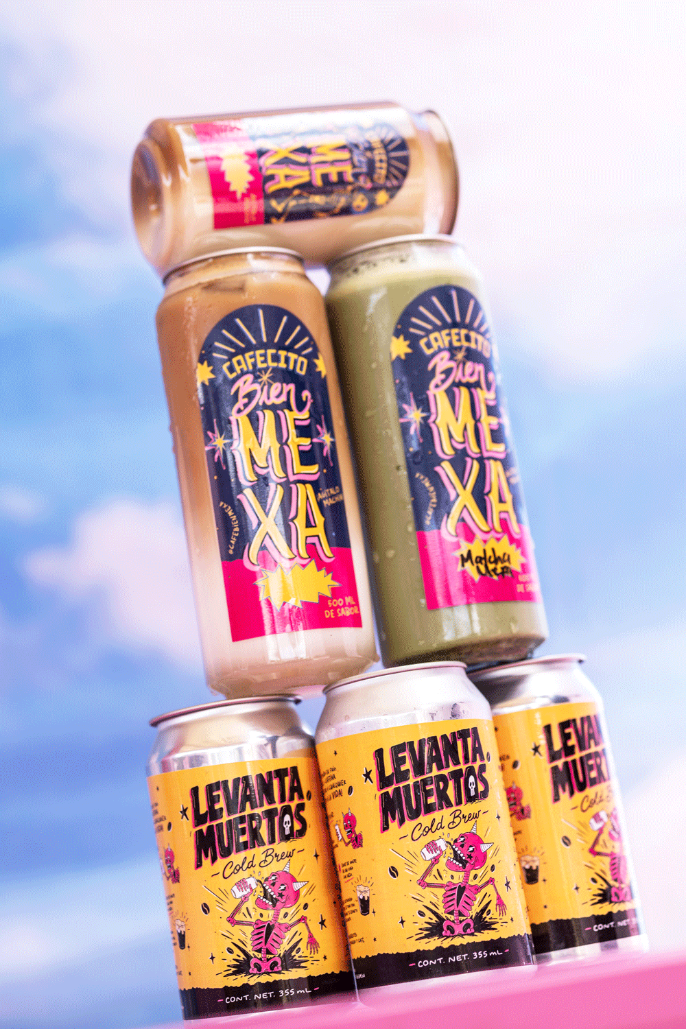 Latas de Café Mexa